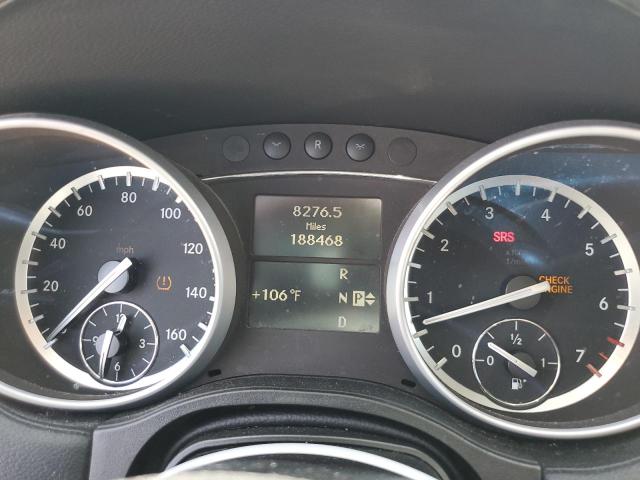 4JGBF7BE8AA616612 - 2010 MERCEDES-BENZ GL 450 4MATIC SILVER photo 9