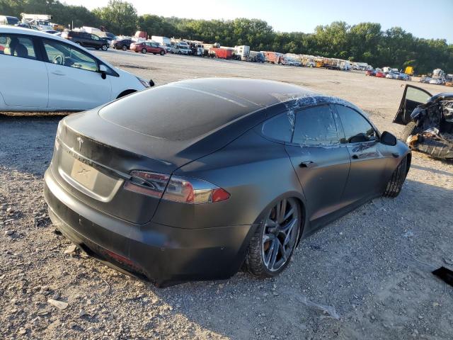 5YJSA1E68MF441519 - 2021 TESLA MODEL S BLACK photo 3