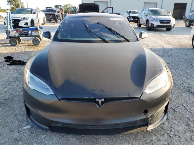 5YJSA1E68MF441519 - 2021 TESLA MODEL S BLACK photo 5