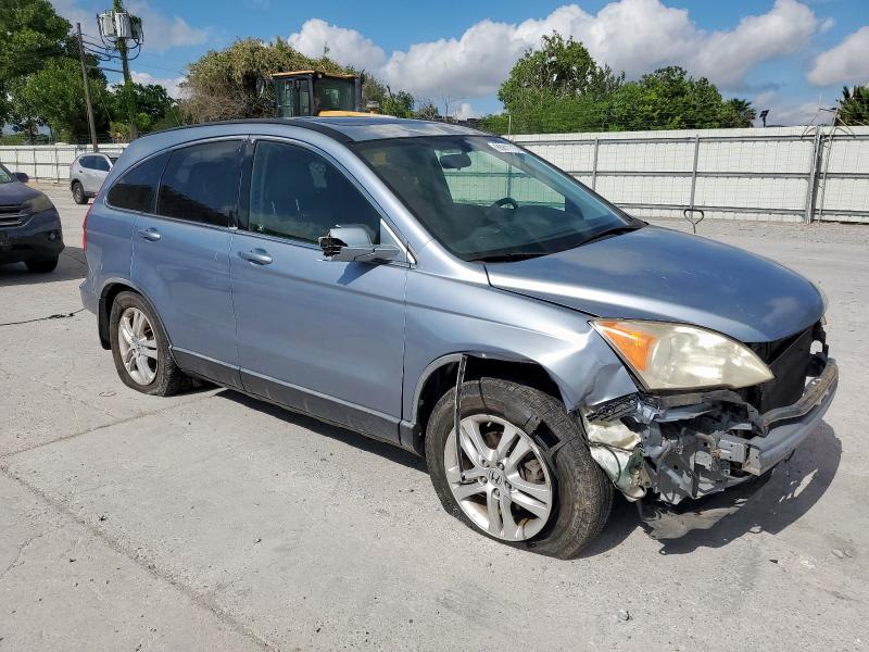JHLRE3H76BC007633 - 2011 HONDA CR-V EXL 蓝色 照片 4