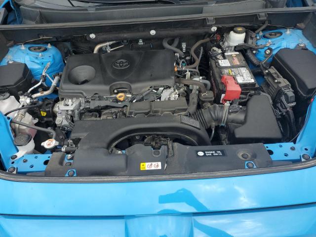 2T3G1RFV2MW196172 - 2021 TOYOTA RAV4 LE 蓝色 照片 12