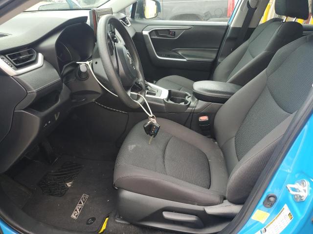 2T3G1RFV2MW196172 - 2021 TOYOTA RAV4 LE 蓝色 照片 7