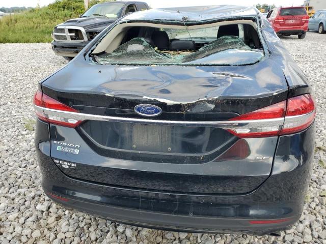 3FA6P0PU5JR175348 - 2018 FORD FUSION SE PHEV BLACK photo 6