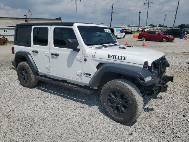 1C4HJXDN1LW159044 - 2020 JEEP WRANGLER U SPORT თეთრი ფოტო 4