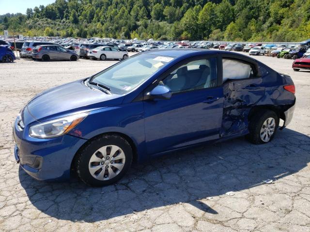 KMHCT4AE0HU206733 - 2017 HYUNDAI ACCENT SE BLUE photo 1