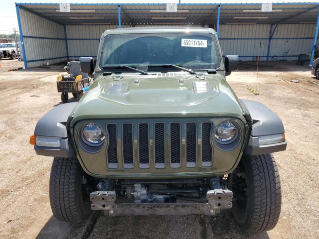 1C4HJXFN3MW506727 - 2021 JEEP WRANGLER RUBICON GREEN photo 5