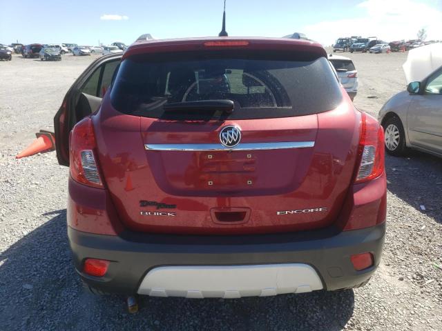 KL4CJBSB5DB086771 - 2013 BUICK ENCORE CONVENIENCE წითელი ფოტო 6