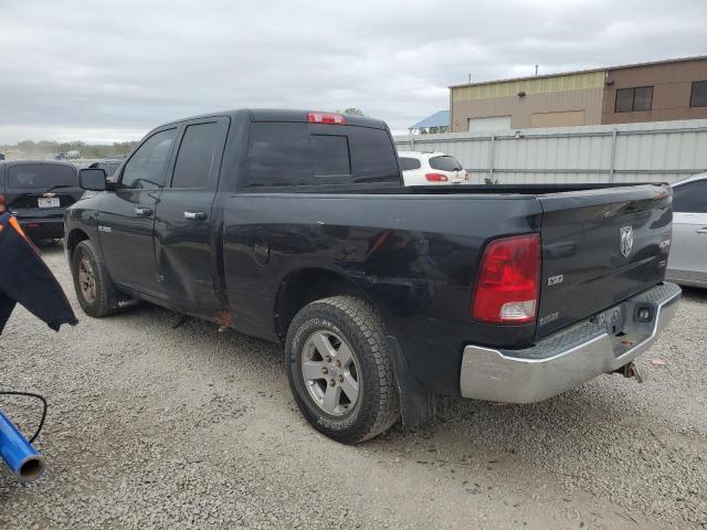 1D7RV1GP7AS114865 - 2010 DODGE RAM 1500 BLACK photo 2