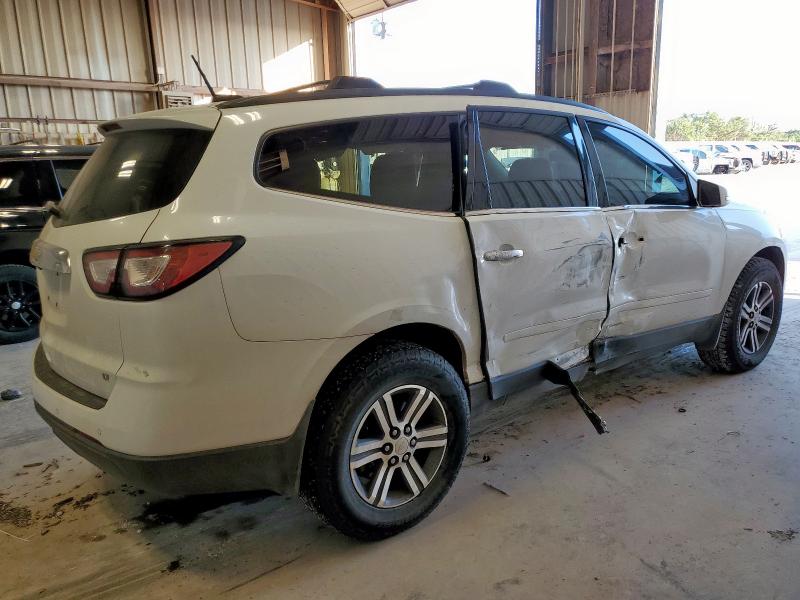 1GNKVGKD8HJ217473 - 2017 CHEVROLET TRAVERSE LT WHITE photo 3