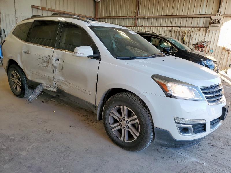 1GNKVGKD8HJ217473 - 2017 CHEVROLET TRAVERSE LT WHITE photo 4
