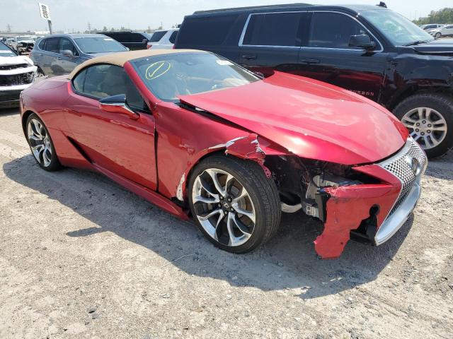 JTHMPAAY8NA105909 - 2022 LEXUS LC 500 RED photo 4