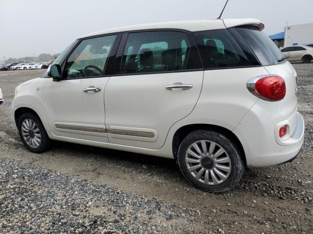 ZFBCFACH0FZ034918 - 2015 FIAT 500L LOUNGE WHITE photo 2