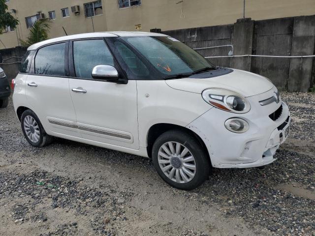 ZFBCFACH0FZ034918 - 2015 FIAT 500L LOUNGE WHITE photo 4