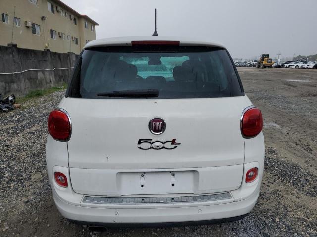 ZFBCFACH0FZ034918 - 2015 FIAT 500L LOUNGE WHITE photo 6