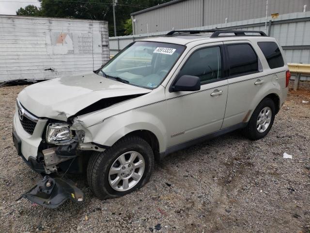 4F2CZ96198KM16779 - 2008 MAZDA TRIBUTE S CREAM photo 1