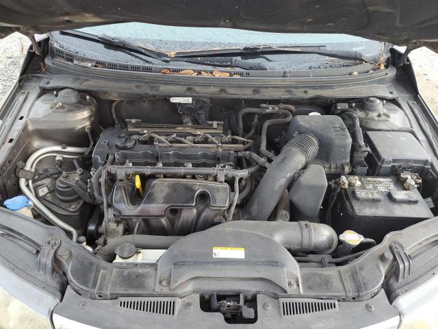 KNAFU4A20B5361253 - 2011 KIA FORTE EX BROWN photo 11