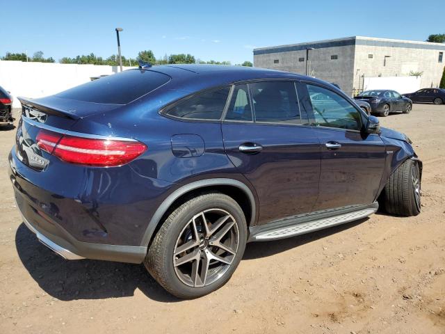 4JGED6EB4KA150676 - 2019 MERCEDES-BENZ GLE COUPE 43 AMG BLUE photo 3