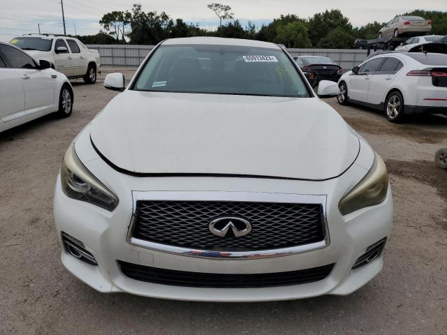 JN1CV7AP6GM200857 - 2016 INFINITI Q50 BASE WHITE photo 5