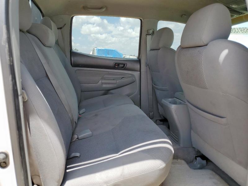 5TELU42N85Z062724 - 2005 TOYOTA TACOMA DOUBLE CAB 白色 照片 10