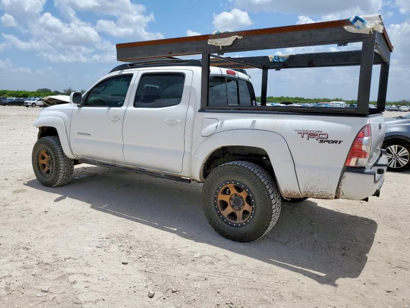 5TELU42N85Z062724 - 2005 TOYOTA TACOMA DOUBLE CAB 白色 照片 2