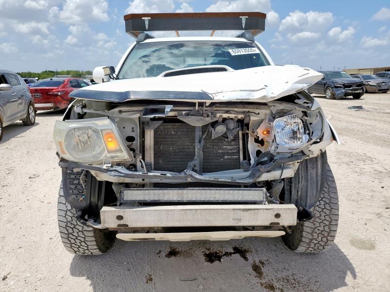 5TELU42N85Z062724 - 2005 TOYOTA TACOMA DOUBLE CAB 白色 照片 5