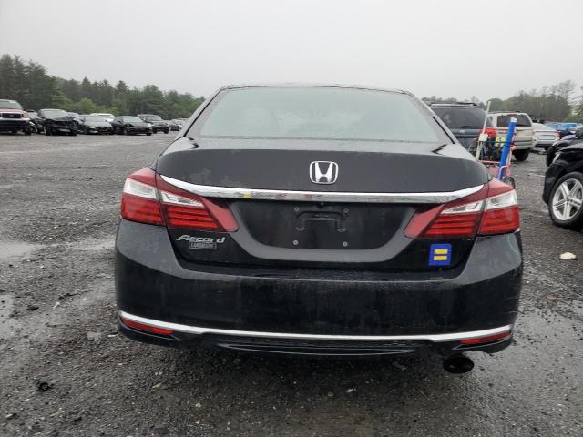 1HGCR2F49HA199758 - 2017 HONDA ACCORD LX BLACK photo 6