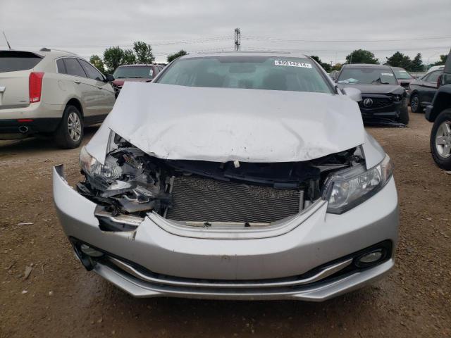 19XFB2F92DE088097 - 2013 HONDA CIVIC EXL SILVER photo 5