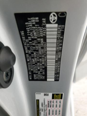 5YFEPRAE7LP083047 - 2020 TOYOTA COROLLA LE SILVER photo 12