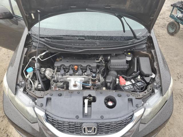 2HGFB2F53DH509800 - 2013 HONDA CIVIC LX GRAY photo 11