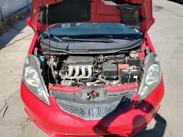 JHMGE8H39DC070371 - 2013 HONDA FIT RED photo 11