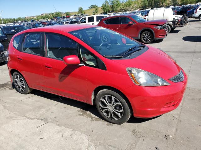 JHMGE8H39DC070371 - 2013 HONDA FIT RED photo 4