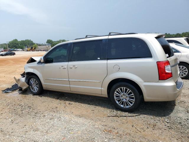 2C4RC1CG0ER378118 - 2014 CHRYSLER TOWN & COU TOURING L TAN photo 2