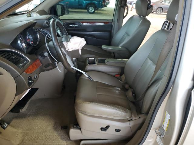 2C4RC1CG0ER378118 - 2014 CHRYSLER TOWN & COU TOURING L TAN photo 7