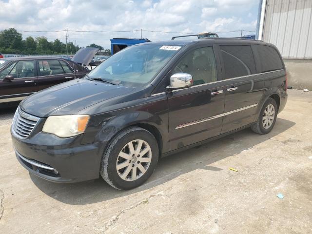2C4RC1CG2CR361205 - 2012 CHRYSLER TOWN & COU TOURING L GRAY photo 1