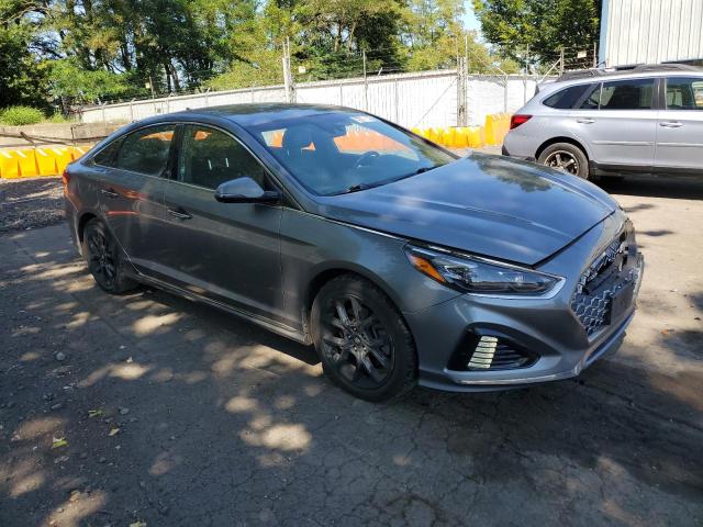 5NPE34AB7JH670931 - 2018 HYUNDAI SONATA SPORT ვერცხლისფერი ფოტო 4