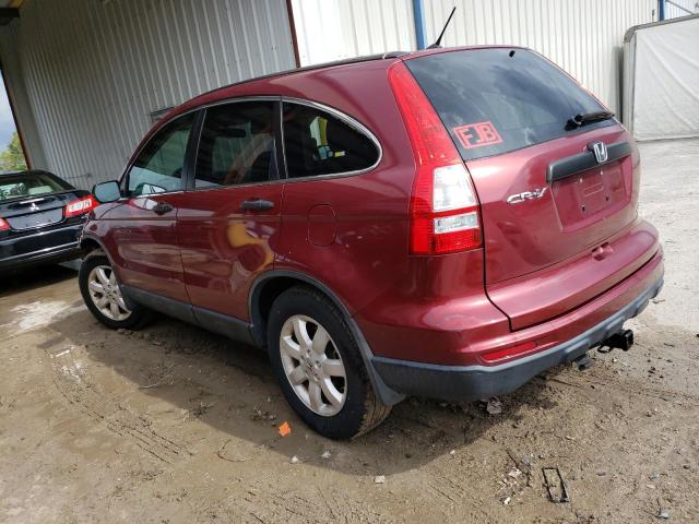 5J6RE3H46BL059440 - 2011 HONDA CR-V SE BURGUNDY photo 2