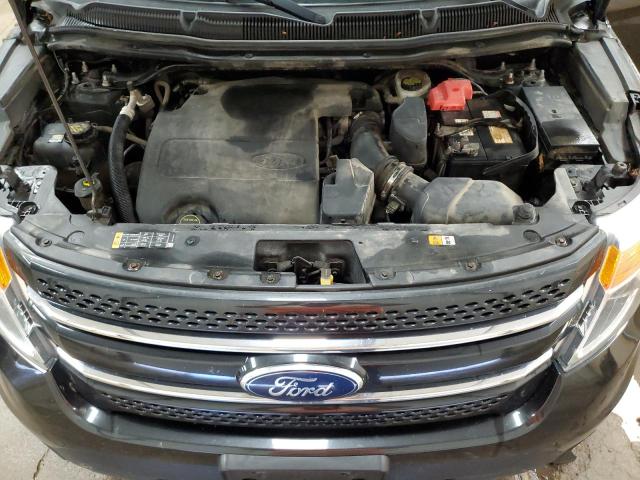 1FM5K8F8XFGC17806 - 2015 FORD EXPLORER LIMITED BLACK photo 12