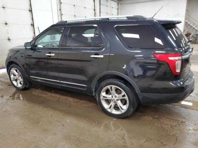 1FM5K8F8XFGC17806 - 2015 FORD EXPLORER LIMITED BLACK photo 2