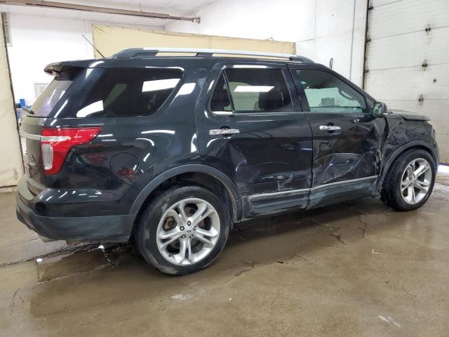 1FM5K8F8XFGC17806 - 2015 FORD EXPLORER LIMITED BLACK photo 3