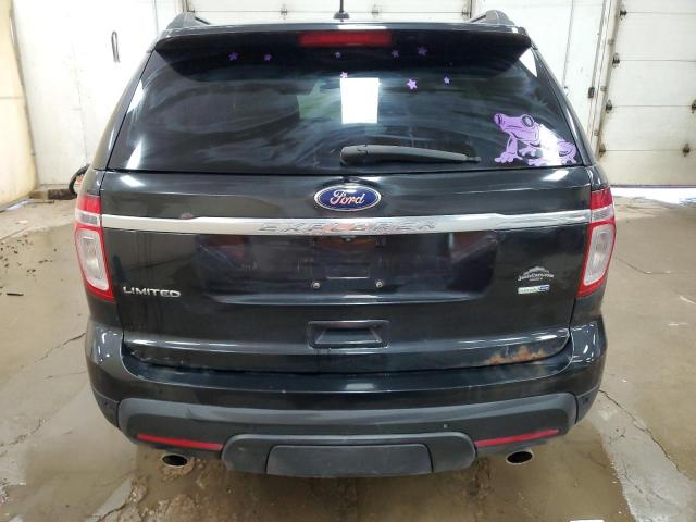 1FM5K8F8XFGC17806 - 2015 FORD EXPLORER LIMITED BLACK photo 6