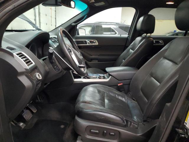 1FM5K8F8XFGC17806 - 2015 FORD EXPLORER LIMITED BLACK photo 7
