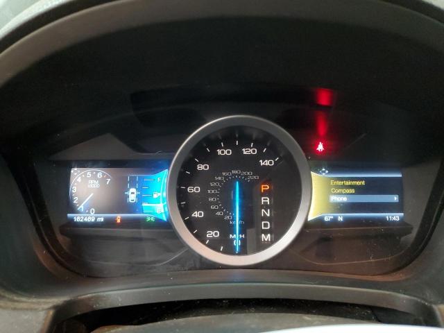 1FM5K8F8XFGC17806 - 2015 FORD EXPLORER LIMITED BLACK photo 9