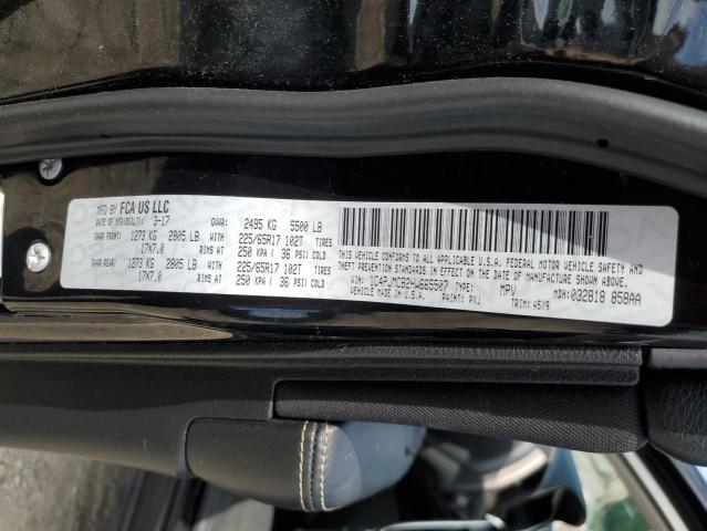 1C4PJMCB2HW665507 - 2017 JEEP CHEROKEE LATITUDE BLACK photo 14