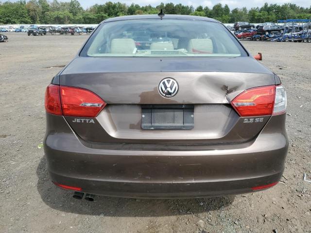 3VWDP7AJ8DM431067 - 2013 VOLKSWAGEN JETTA SE BROWN photo 6