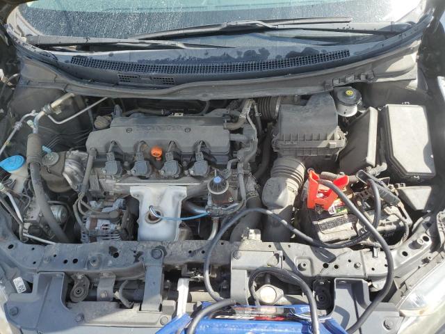 2HGFG3B57DH510297 - 2013 HONDA CIVIC LX შავი ფოტო 11