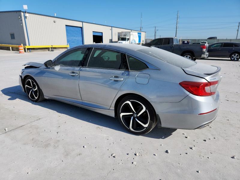 1HGCV1F35MA005282 - 2021 HONDA ACCORD SPORT 银色 照片 2
