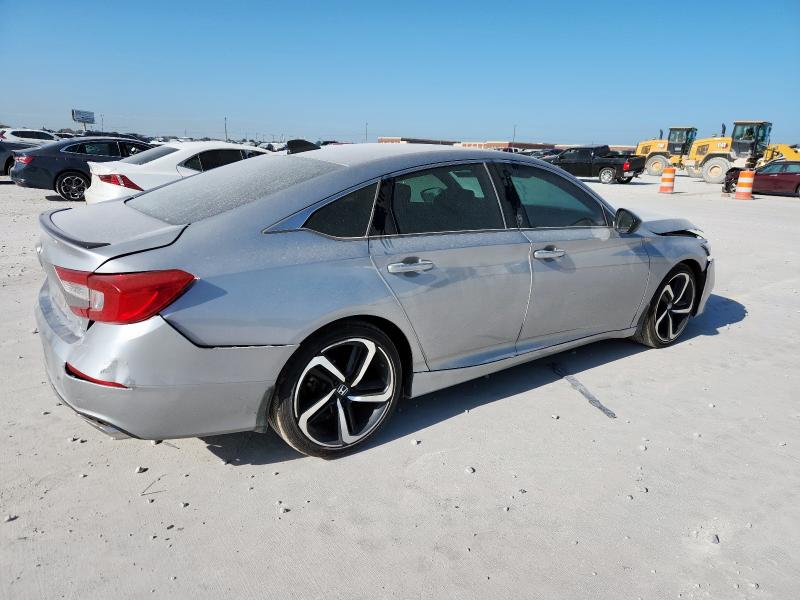 1HGCV1F35MA005282 - 2021 HONDA ACCORD SPORT 银色 照片 3