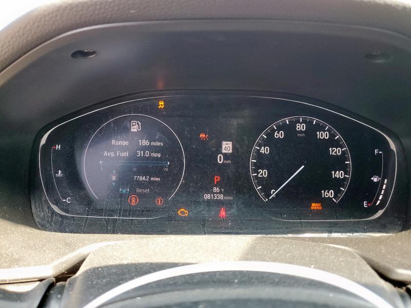 1HGCV1F35MA005282 - 2021 HONDA ACCORD SPORT 银色 照片 9