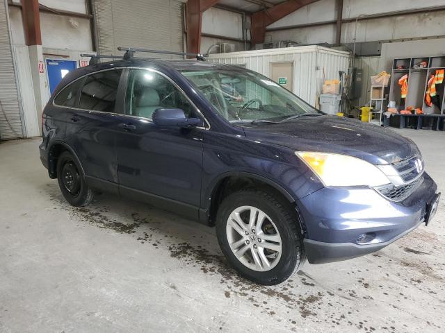 5J6RE4H77AL024369 - 2010 HONDA CR-V EXL ლურჯი ფოტო 4