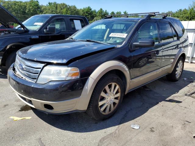 1FMDK07WX9GA03283 - 2009 FORD TAURUS X EDDIE BAUER BLUE photo 1